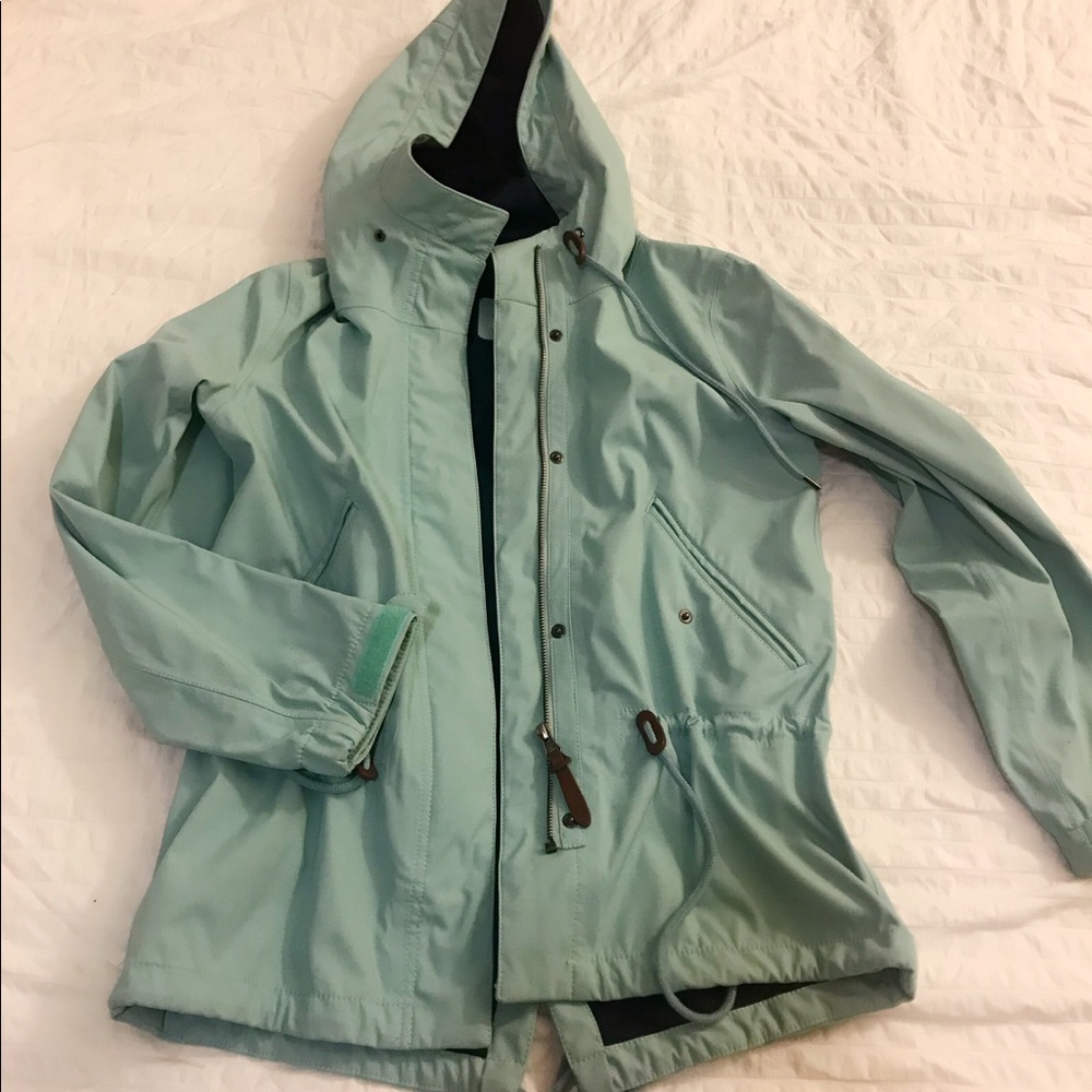 Water proof Mint Jacket/Raincoat